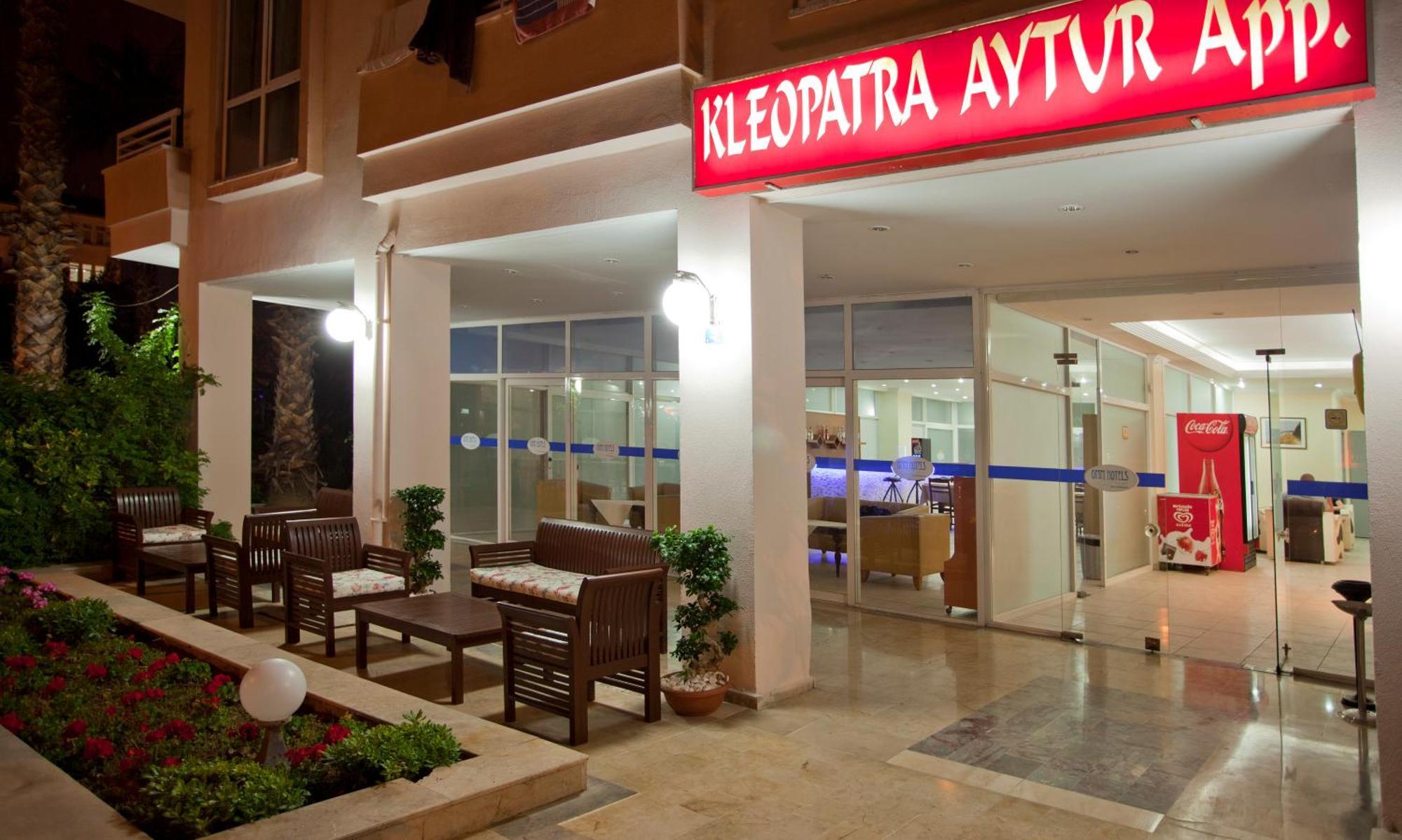 Kleopatra Aytur Apart Hotel Аланя Екстериор снимка